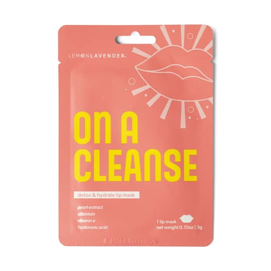 Lemon Lavender® Rose & Pearl Pucker Up Hydrogel Lip Mask